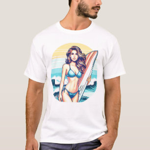 Camiseta Garota Esporte & Surfe