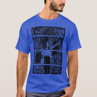 Camiseta Garota Fairycore Cottagecore Perdida no Woods Comi