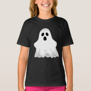 Camiseta Garota Fantasma Adorável do Halloween