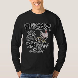 Camiseta Garota Farmadora de Cachorros de Frango