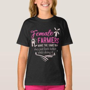 Camiseta Garota fazenda Filha de fazendeiro