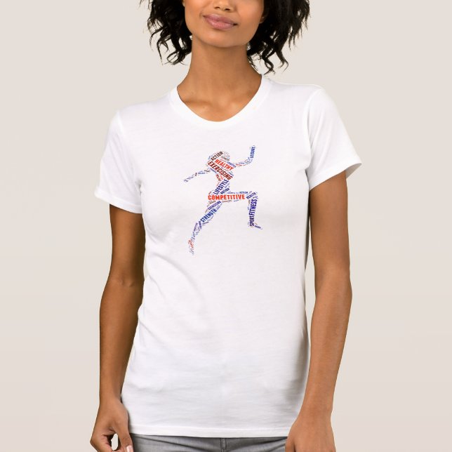 Camiseta Garota fitness (Frente)