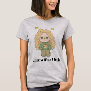 Camiseta : Garota Fofa mas Mal-Humorada - Kawaii Chibi Garo