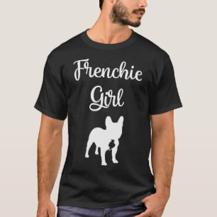 Camiseta Garota Francesa Buldogue Mama Mulher Gift Pull