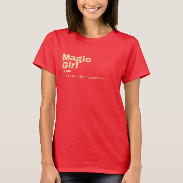 Camiseta Garota Gágica - Magia (Frente)