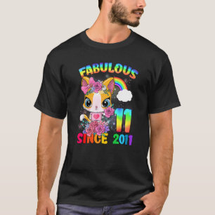 Camiseta Garota Gata Fabulosa, Gatinha Gatinha, 11 de 11 an
