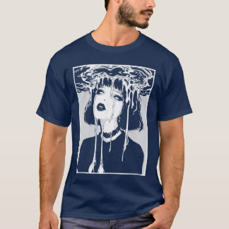 Camiseta Garota Ghoulrippy Horror Sinistro Goth Grunge Irri