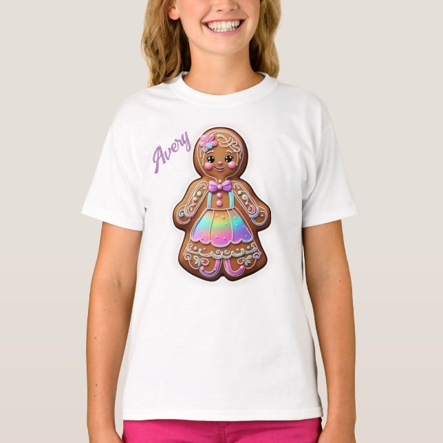 Camiseta Garota Gingerpão (Frente)