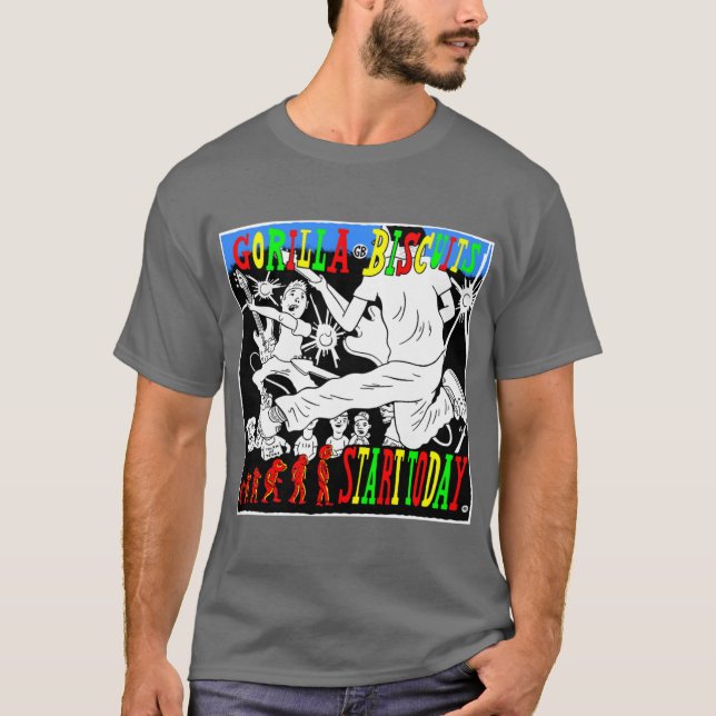 Camiseta Garota Gorilla Biscuits (Frente)