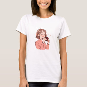 Camiseta Garota Gosta Da Bebida