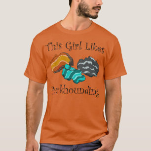 Camiseta Garota Gosta do prêmio Rockhounar Earth Nature Sci