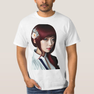 Camiseta Garota gostosa coreana