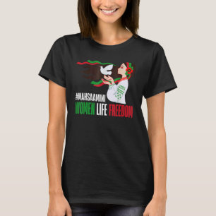 Camiseta Garota Iraniana Mulher Irã Bandeira Persa