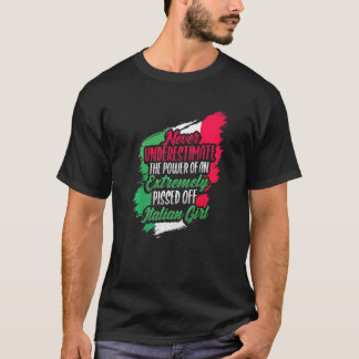 Camiseta Garota Italiana Para A Itália