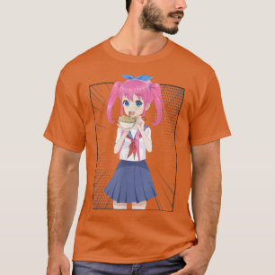 Camiseta Garota japonesa comendo marinheiros e homens 