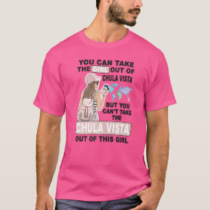 Camiseta Garota Legal Chula Vista Orgulhosa de Chula Vista
