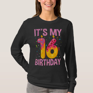 Camiseta Garota legal de 16 anos É meu 16
