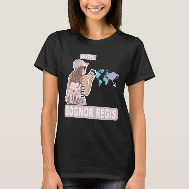 Camiseta Garota Legal de Bognor Regis de Bognor Reg (Frente)