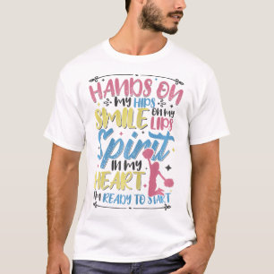 Camiseta Garota líder de torcida Treinador de torcida Mulhe