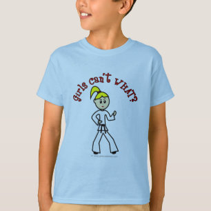 Camiseta Garota loira do Karate