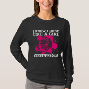 Camiseta Garota Lutadora de Braço Para Mulheres Lutadoras d