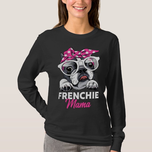 Camiseta Garota Mãe Francesa Ideia Francesa (Frente)