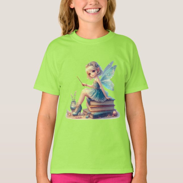 Camiseta Garota Mágica de Volta à Menina da Escola (Frente)