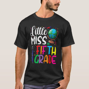 Camiseta Garota Menina Menina Do 5º Ano Meninas Cortam De V