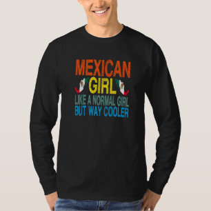 Camiseta Garota Mexicana Bandeira do México