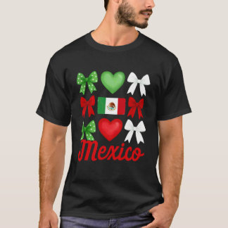 Camiseta Garota México Coquete Laço Herança Hispânica