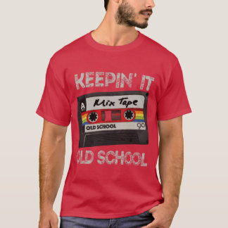 Camiseta Garota Mitape do Hip Hop Old School da Era dos Ano