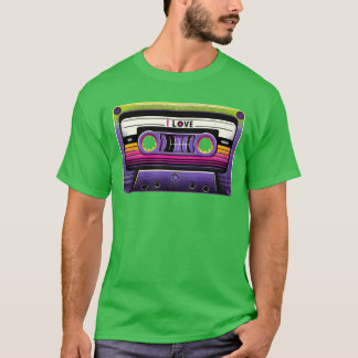 Camiseta garota Neon Retro Mitape
