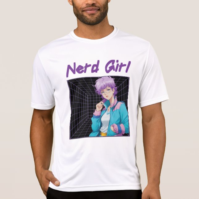 Camiseta Garota Nerd  (Frente)