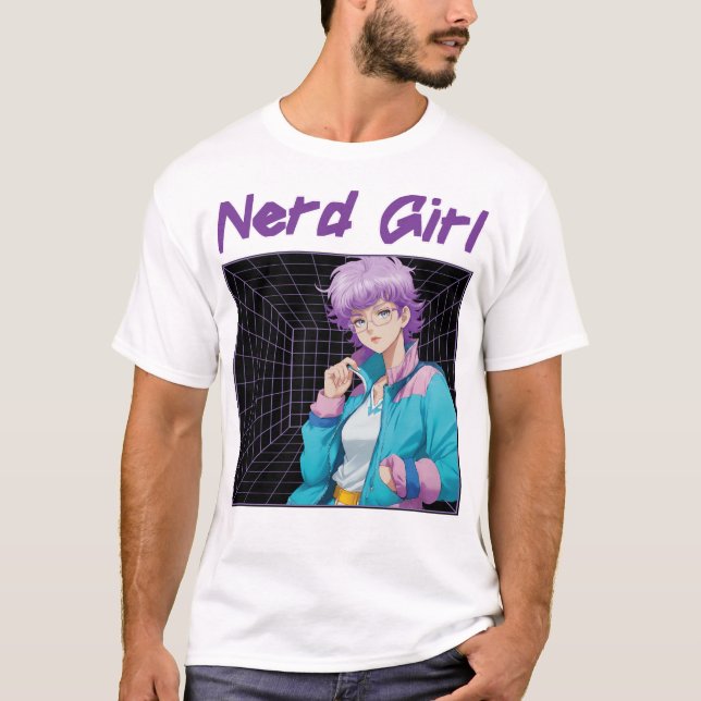 Camiseta Garota Nerd (Frente)