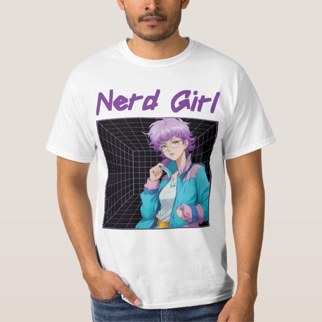Camiseta Garota Nerd (Frente)