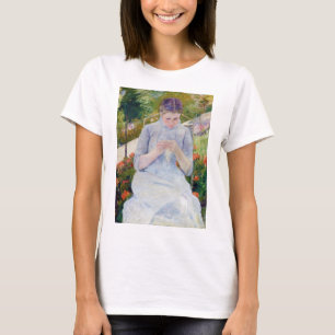 Camiseta Garota no Jardim, Mary Cassatt