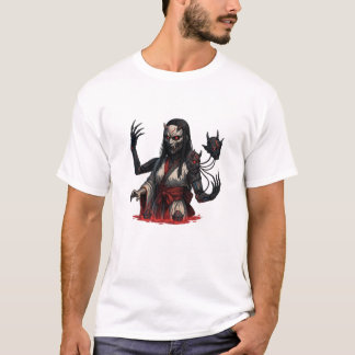 Camiseta Garota Oni Cyberpunk – Membros Robóticos