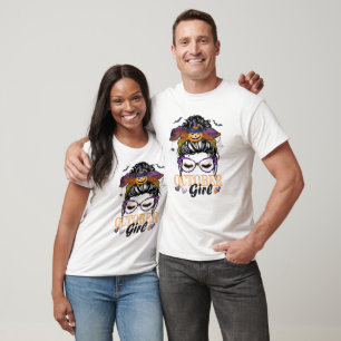 Camiseta Garota Outubro Halloween