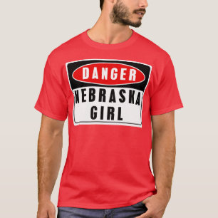 Camiseta garota perigosa de Nebraska