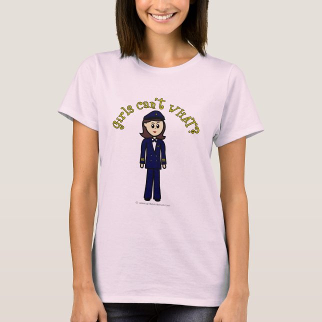 Camiseta Garota piloto (Frente)