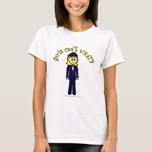 Camiseta Garota-piloto (Frente)