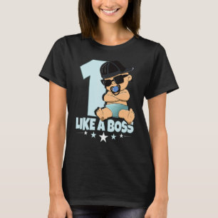 Camiseta Garota primeiro aniversario de Bebê 1 Ano Como Cri