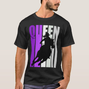 Camiseta Garota Rainha Rodeio Mulheres do Sul Raparigas Rox