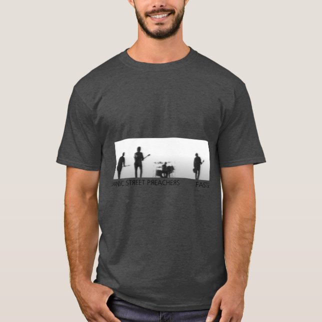 Camiseta Garota retrô da Faster Band (Frente)