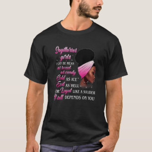Camiseta Garota Sagitariana Depende De Você Aniversário Zod