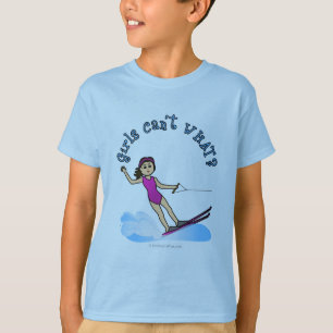 Camiseta Garota Skier de Água Leve