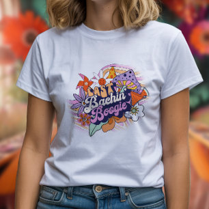 Camiseta Garota solteira dos anos 70 Groovy Última Noite de