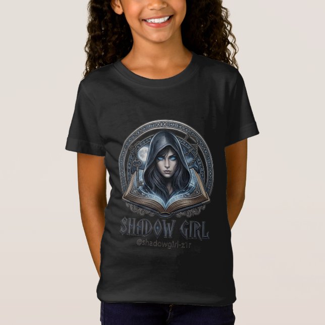 Camiseta garota sombra (Frente)