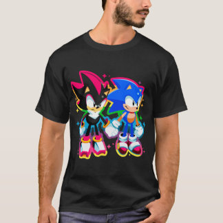 Camiseta garota sombra sônica
