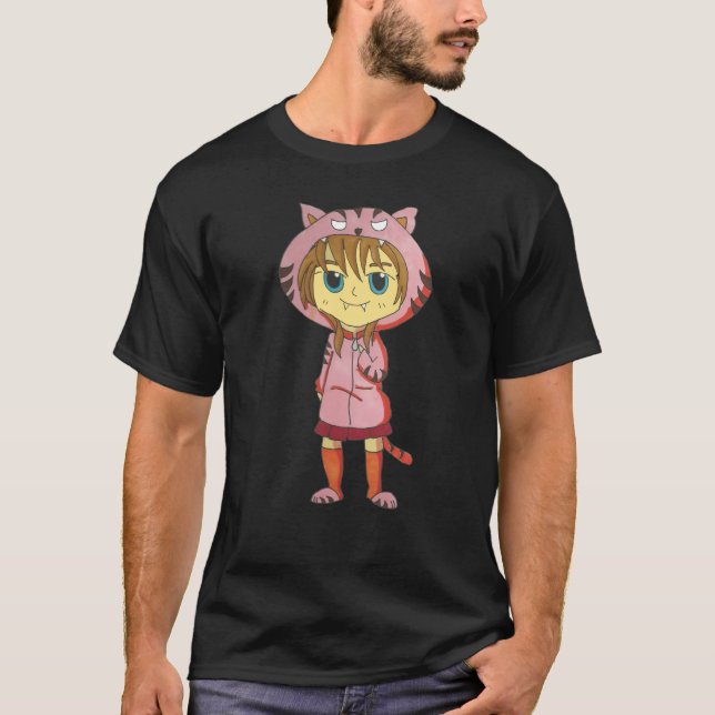 Camiseta Garota Tigre (Frente)